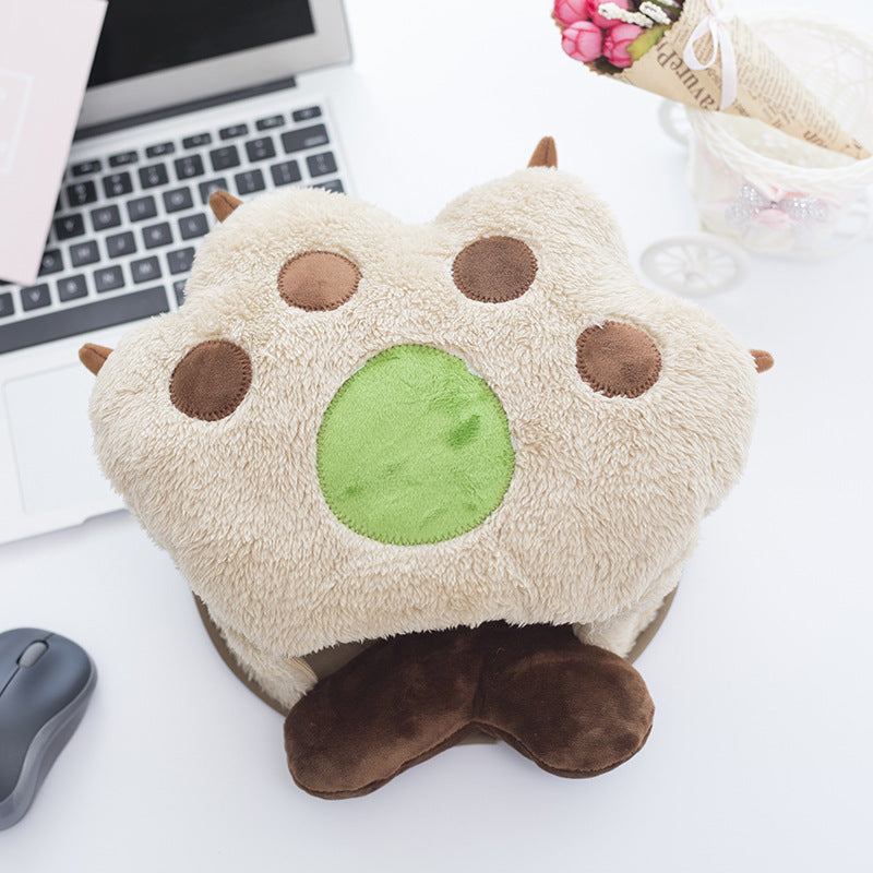 Hand warmer mouse pad