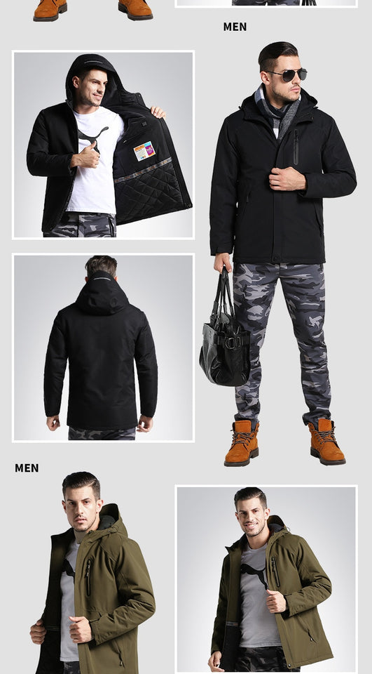 Outdoor Men Heating Jackets | Private Offer |