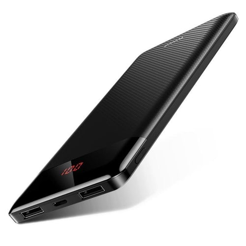 10000mAh Power Bank Dual USB LCD slim